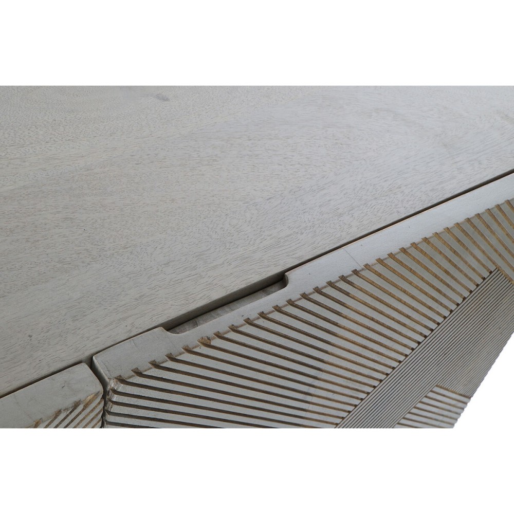 Sideboard DKD Home Decor Grey Golden Metal Mango wood 160 x 45 x 75 cm