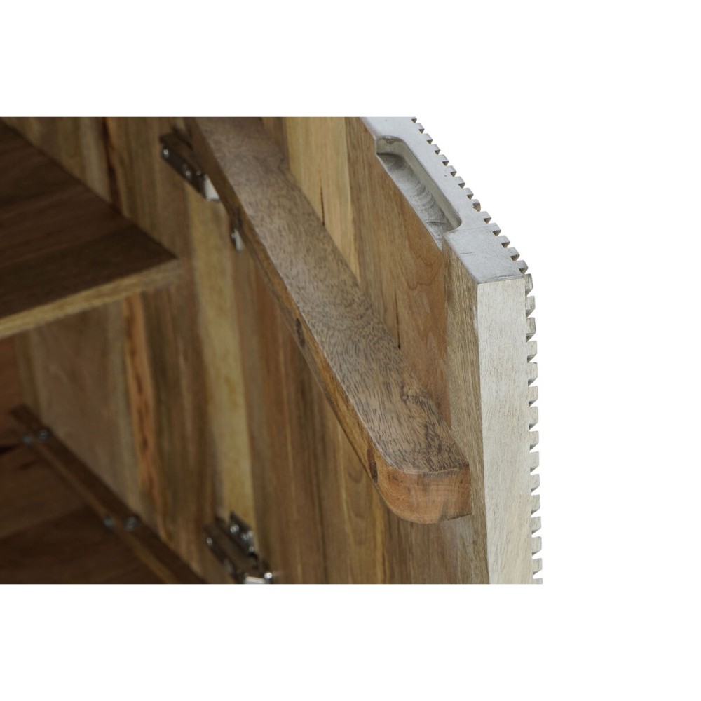 Anrichte DKD Home Decor Grau Gold Metall Mango-Holz 160 x 45 x 75 cm