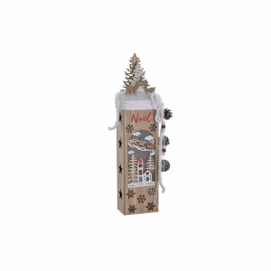 Décoration lumineuse DKD Home Decor Naturel Arbre Père Noël 11 x 7 x 50 cm