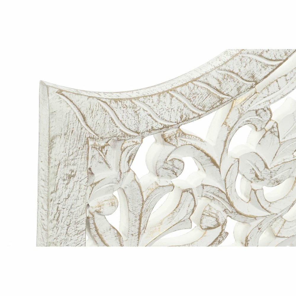 Tête de lit DKD Home Decor Blanc Doré Bois MDF 152 x 3 x 91 cm