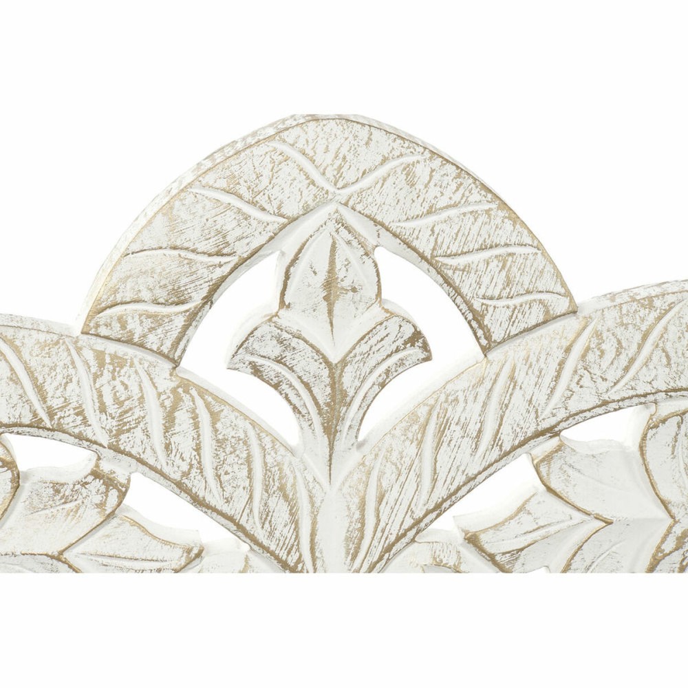 Tête de lit DKD Home Decor Blanc Doré Bois MDF 152 x 3 x 91 cm