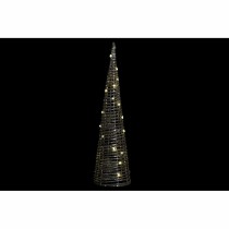 Décorations de Noël DKD Home Decor Rotin (2 pcs) (12 x 12 x 40 cm) (16 x 16 x 60 cm)