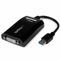 USB Adapter Startech USB32DVIPRO USB A Schwarz