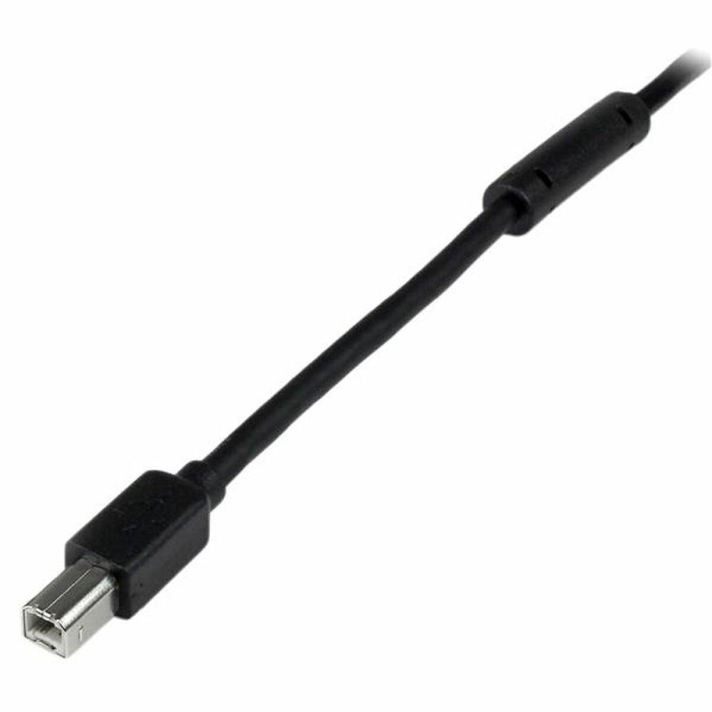 USB A to USB B Cable Startech USB2HAB65AC Black