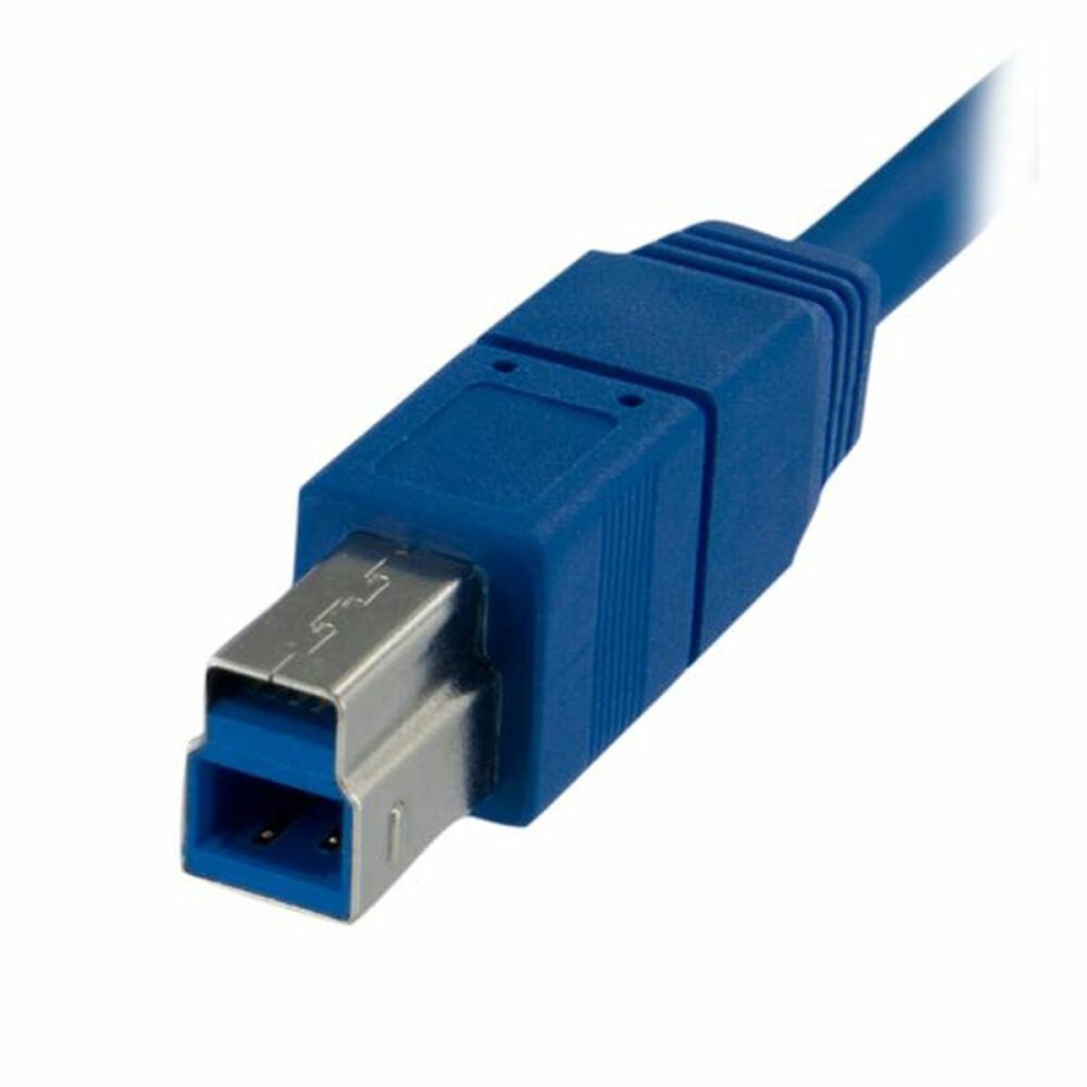 USB A to USB B Cable Startech USB3SAB1M Blue