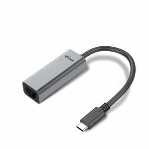 Kabel USB C i-Tec C31METALGLAN Grau