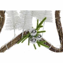 Décorations de Noël DKD Home Decor Rotin (2 pcs) (43 x 10 x 43 cm)