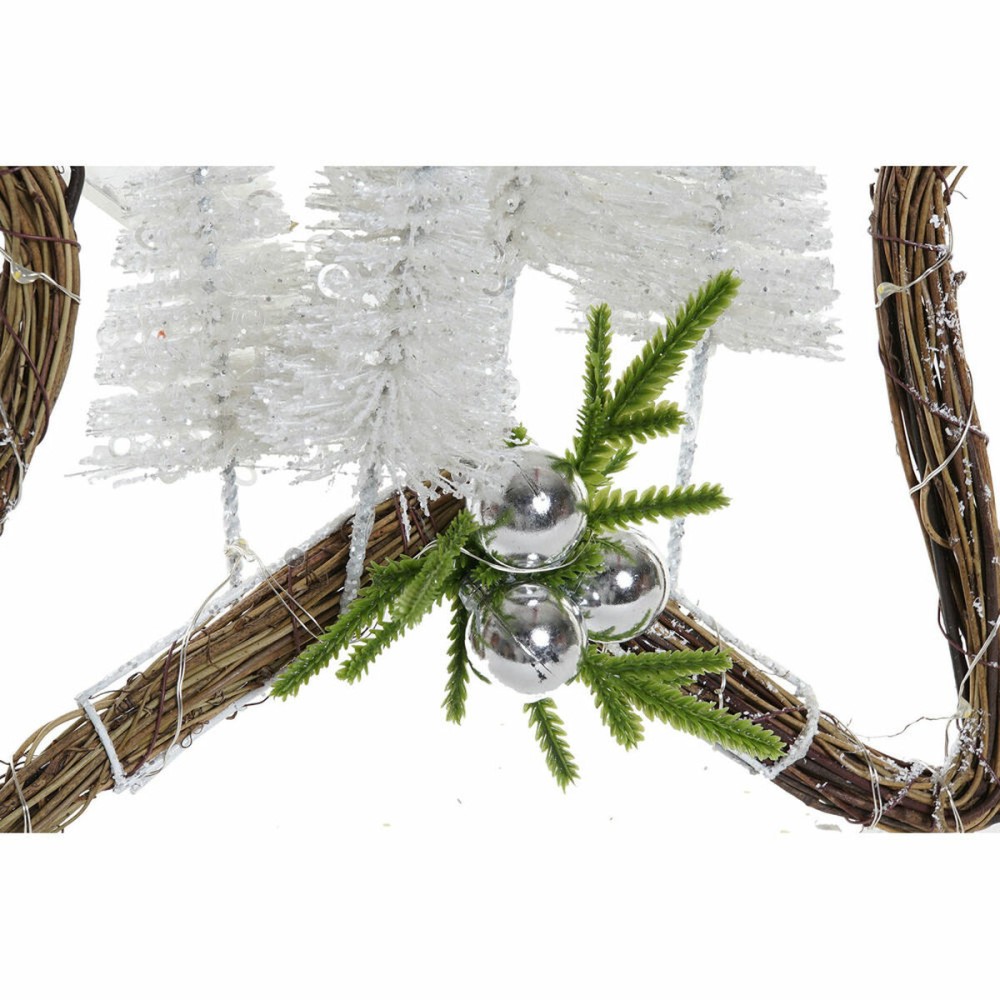 Weihnachtsschmuck DKD Home Decor Rattan (2 pcs) (43 x 10 x 43 cm)