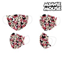 Masque hygiénique Minnie Mouse Enfant Rouge