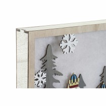 Wanddekoration DKD Home Decor Nussknacker Holz MDF (2 pcs) (30 x 4.5 x 30 cm)