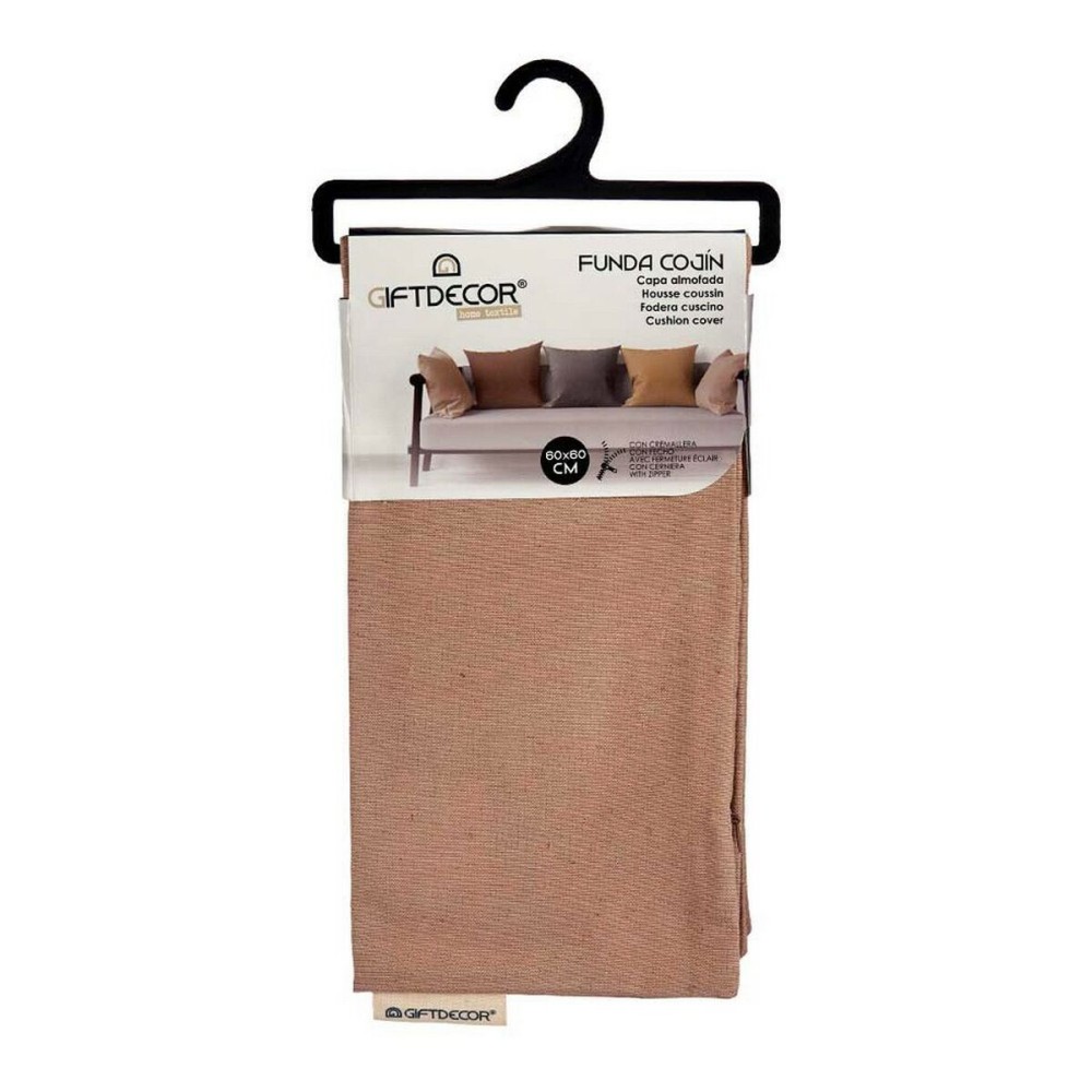 Housse de coussin Marron 45 x 0,5 x 45 cm 60 x 0,5 x 60 cm