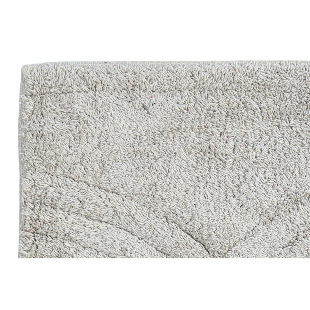 Tapis DKD Home Decor Marron Beige Coton (2 pcs) (80 x 50 x 2 cm)