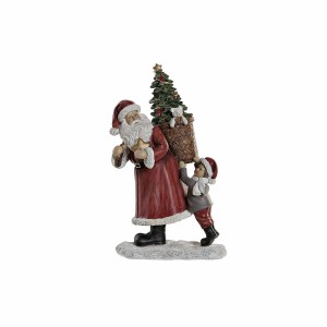 Deko-Figur DKD Home Decor Weihnachtsmann Harz (15 x 11 x 27 cm)