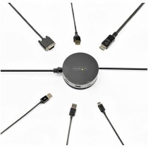 USB Hub Startech DKT31CHDVCM Black