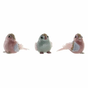 Décorations de Noël DKD Home Decor Polyester Foam (3 pcs) (15 x 10 x 11 cm)