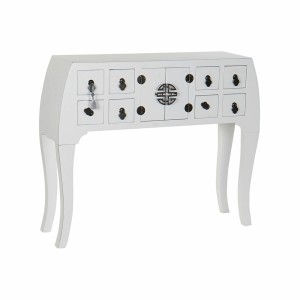 Eingangsbereich DKD Home Decor Weiß Silberfarben 98 x 26 x 80 cm