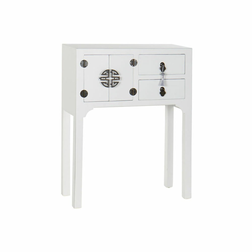 Eingangsbereich DKD Home Decor Weiß Silberfarben 63 x 26 x 83 cm