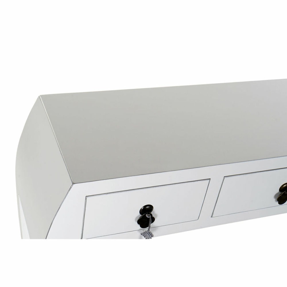 Hall DKD Home Decor White Silver 96 x 26 x 80 cm