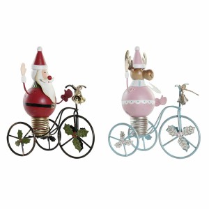 Weihnachtsschmuck DKD Home Decor Metall (2 pcs) (15 x 9 x 19 cm)