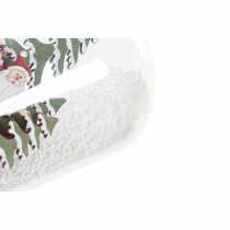 Weihnachtsschmuck DKD Home Decor Harz Kristall Weihnachtsmann (2 pcs) (9 x 9 x 11 cm)
