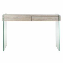 Beistelltisch DKD Home Decor Durchsichtig natürlich Holz Kristall Holz MDF 120 x 40 x 76 cm