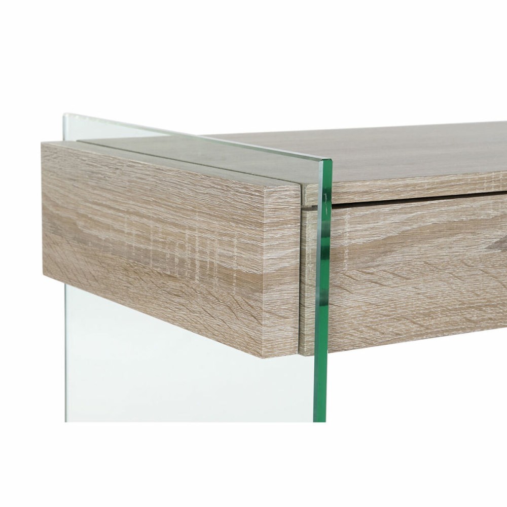 Beistelltisch DKD Home Decor Durchsichtig natürlich Holz Kristall Holz MDF 120 x 40 x 76 cm