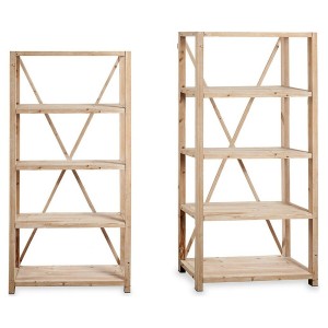 Étagère Marron Bois (40 x 160 x 105 cm)