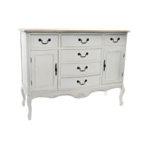 Sideboard DKD Home Decor White Light brown Fir 118 x 45 x 90 cm