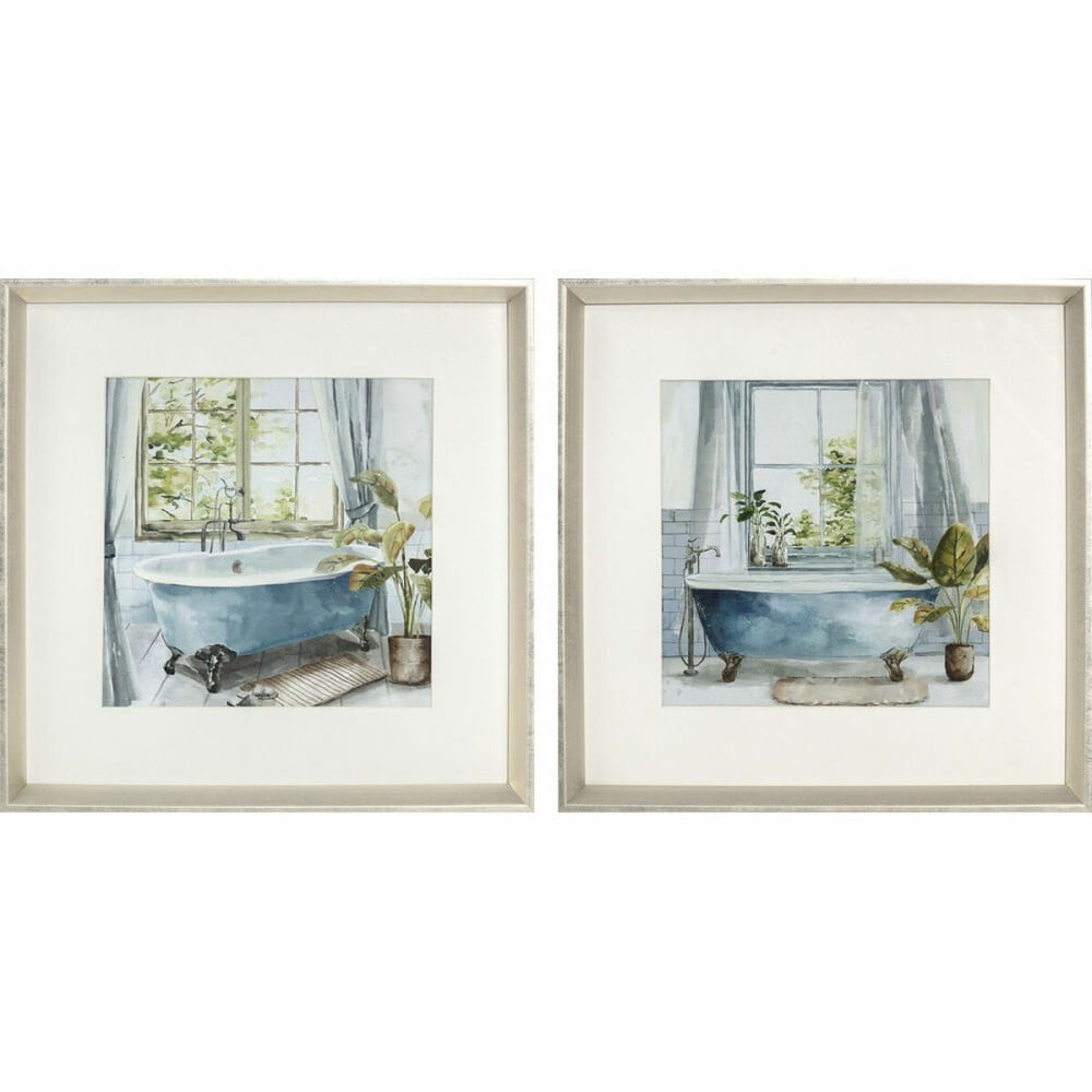 Bild DKD Home Decor Kristall Holz MDF 32 x 2,5 x 32 cm 32 x 2,3 x 32 cm