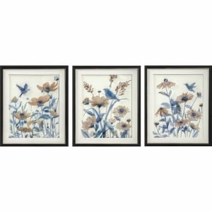 Painting DKD Home Decor Crystal MDF Wood 50 x 2 x 60 cm (3 Pieces)