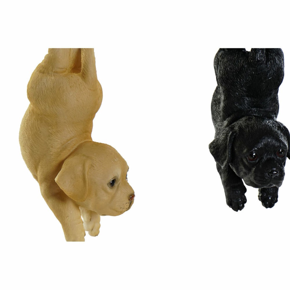 Deko-Figur DKD Home Decor Harz Hund (9 x 10.5 x 20 cm) (3 pcs)