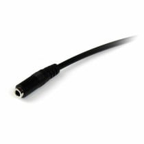 Câble Rallonge Jack (3,5 mm) Startech MUHSMF1M Noir 1 m