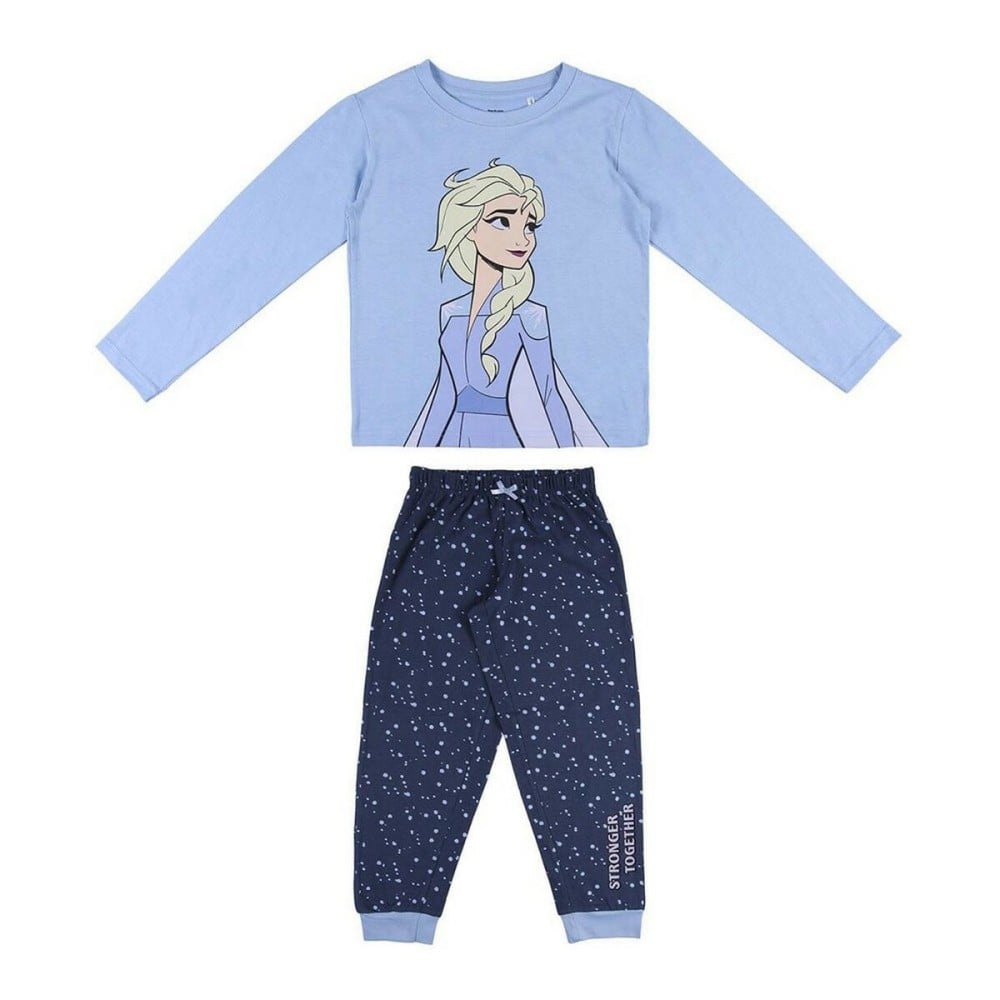 Pyjama Enfant Frozen Bleu clair