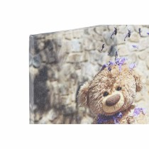 Bild DKD Home Decor S3018130 Bär Für Kinder (28 x 1,5 x 28 cm) (4 Stück)