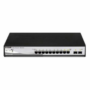 Schalter für das Büronetz D-Link DGS-1210-10P 10 Puertos RJ45