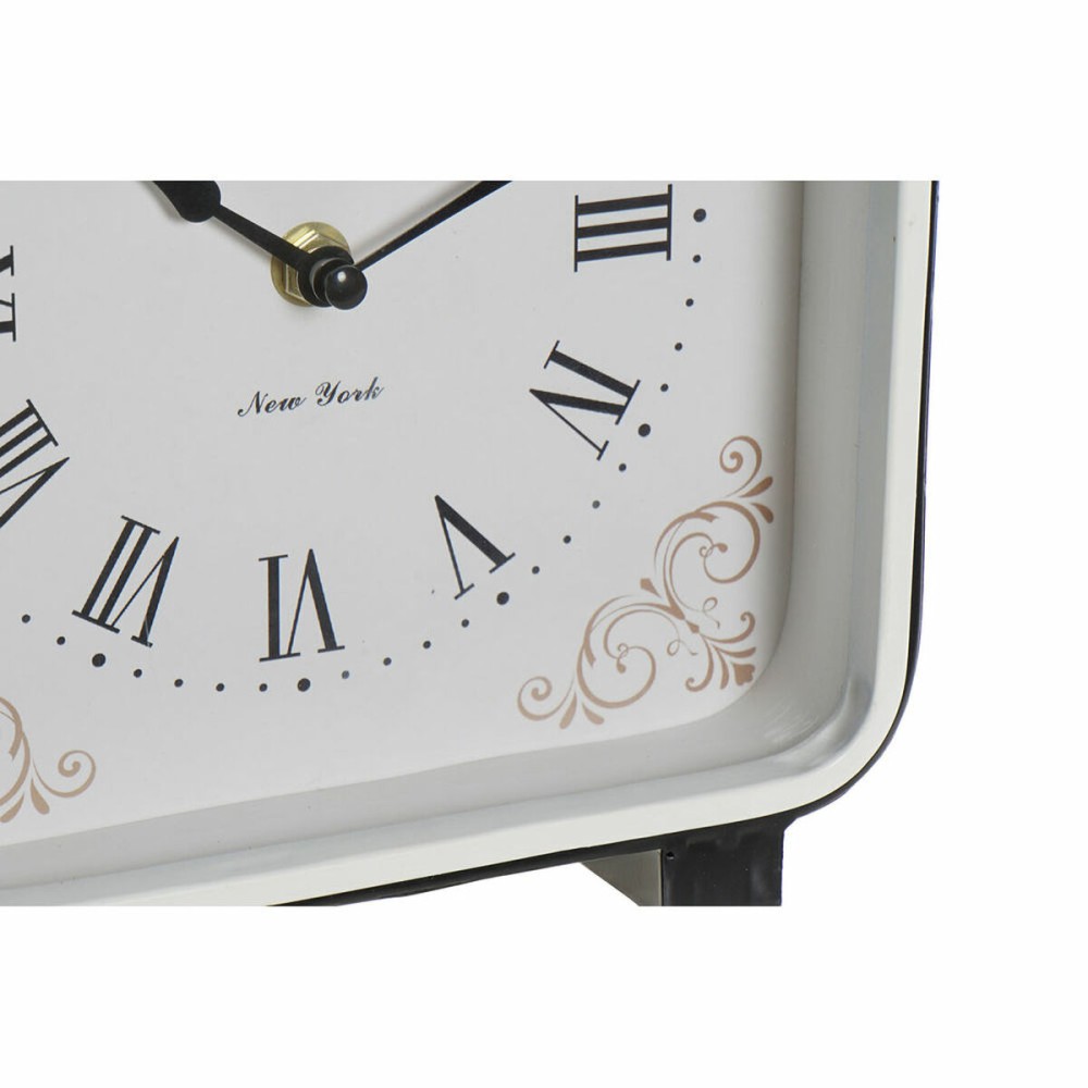 Horloge de table DKD Home Decor Bleu Blanc Noir (2 Unités)