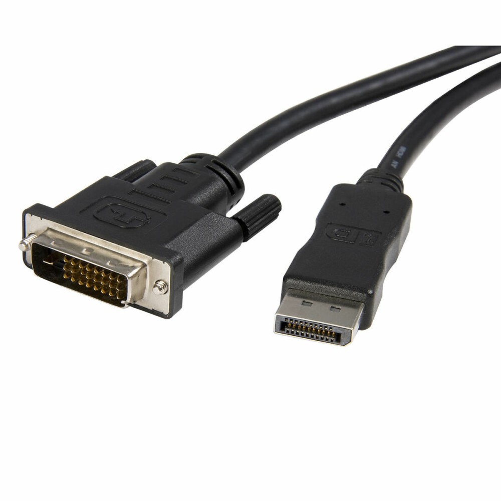 Adapter DisplayPort auf DVI Startech DP2DVIMM6 (1,8 m) Schwarz 1.8 m