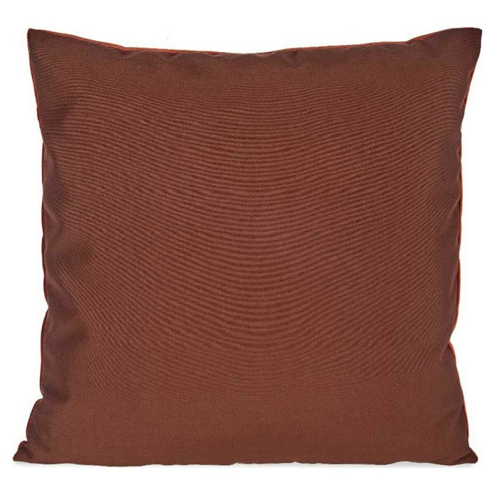Coussin Polyester Velours Orange (45 x 13 x 45 cm)