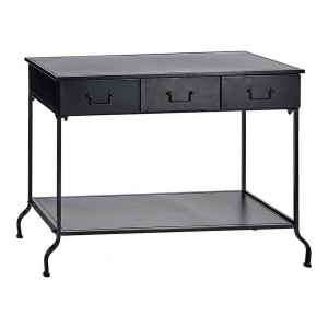 Meuble d'Entrée Gift Decor J7195073 Noir 43 x 121 x 84,5 cm