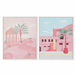 Leinwand DKD Home Decor polystyrol Leinwand 40 x 2,5 x 50 cm