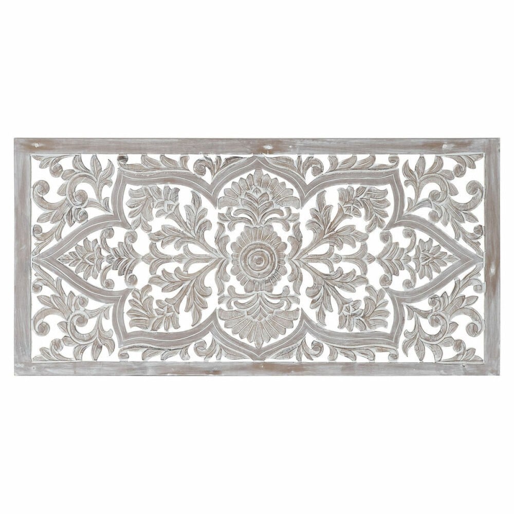 Kopfende des Betts DKD Home Decor 163 x 3,5 x 81 cm Weiß Holz MDF