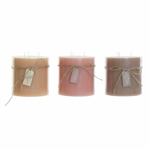 Kerze DKD Home Decor (3 pcs) (12 x 12 x 12 cm)