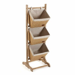 Multipurpose Chest of Drawers Versa Brown 35 x 102 x 35 cm