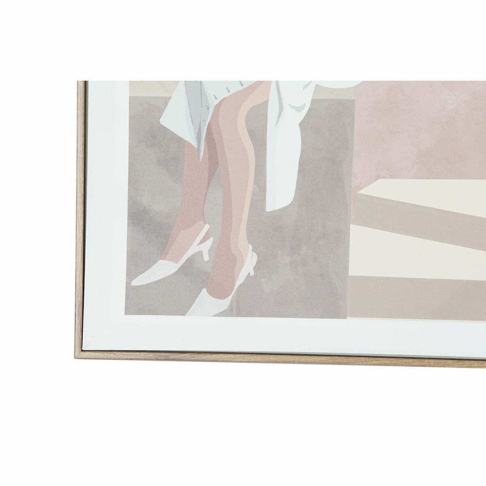 Leinwand DKD Home Decor Leinwand Holz MDF 50 x 3 x 70 cm