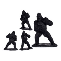 Figurine Décorative Gift Decor XS210426 Noir Gorille 25,5 x 56,5 x 43,5 cm