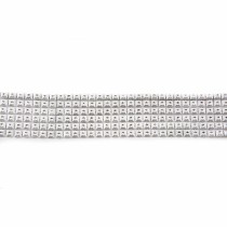 Guirlande de Noël DKD Home Decor Doré Argenté PVC 300 x 5 x 0,1 cm