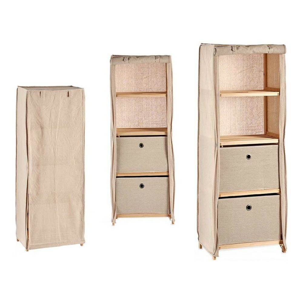 Shelves Kipit MH10228CF-1 Brown Beige Wood 28 x 113 x 42 cm