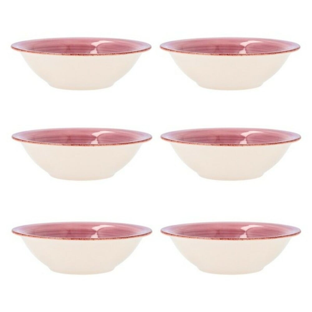 Snack Bowl Quid Vita Pink Ceramic 6 Pieces