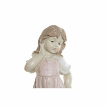 Deko-Figur DKD Home Decor Blau Rosa Harz Kind (26.5 x 16.5 x 44.5 cm) (2 pcs)
