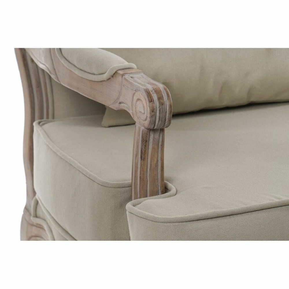 Sessel DKD Home Decor Braun Beige natürlich 70 x 62 x 95 cm